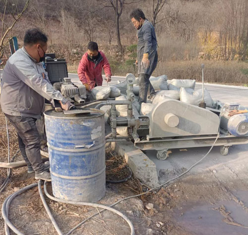瓜州路面下沉注浆
